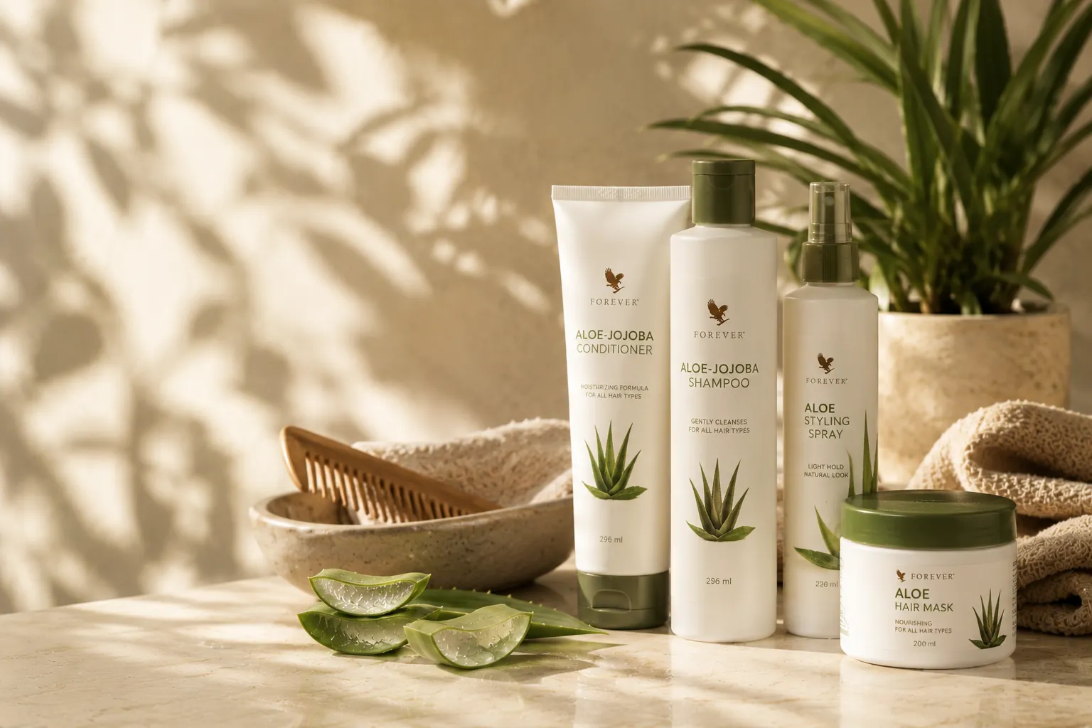 Aloe Vera pour les cheveux : shampoing, soin et astuces