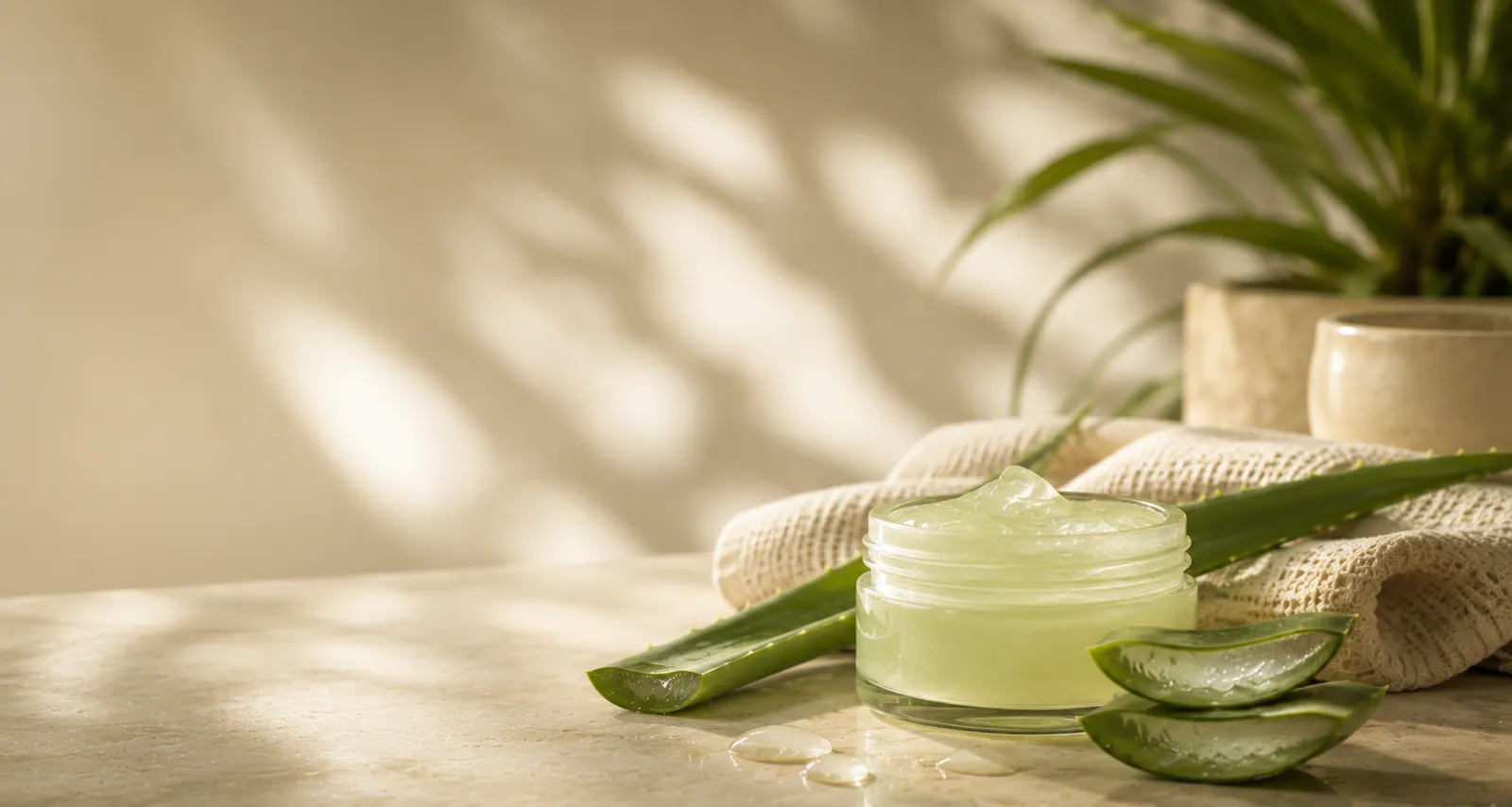 Aloe Vera pour la peau : routine visage et corps