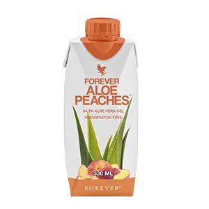Forever Aloe Pêche 330 ml x 12